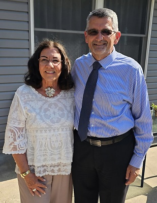 Rev. Jim Cooper and his wife, Jeannene